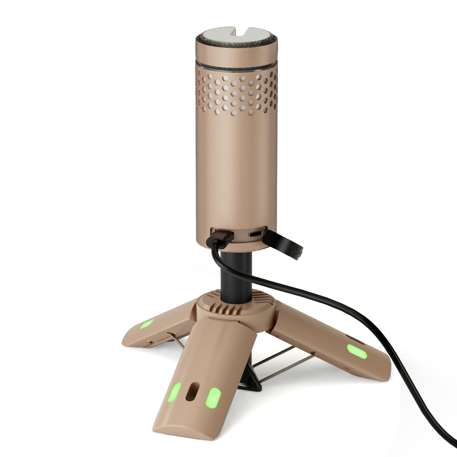 Camping Lights Rechargeable, Detachable Camping Lantern with Stand, Telescopic Waterproof Camp Lamp, Magnetic Work Hanging Light, LED Tent Flashlights for Emergency (Gray)