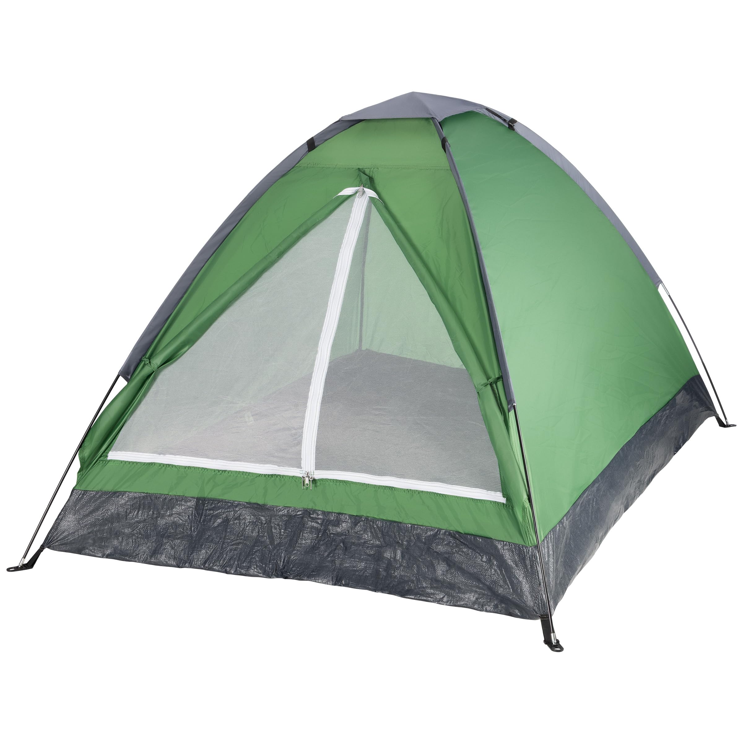2-Person Dome Tent – Easy Set Up Shelter with Rain Fly and Carrying Bag for Camping
