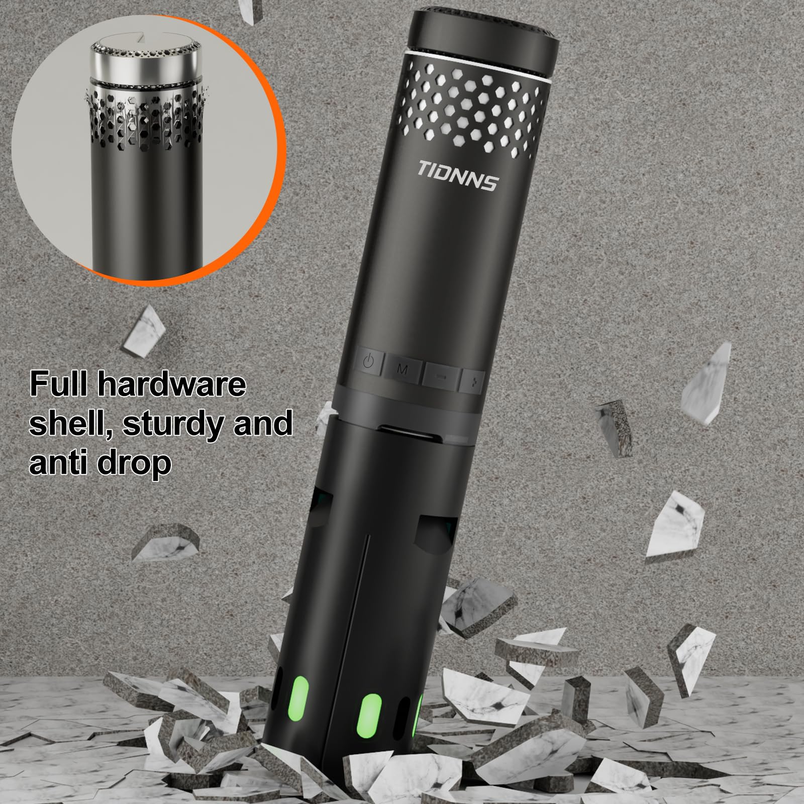 Camping Lights Rechargeable, Detachable Camping Lantern with Stand, Telescopic Waterproof Camp Lamp, Magnetic Work Hanging Light, LED Tent Flashlights for Emergency (Gray)