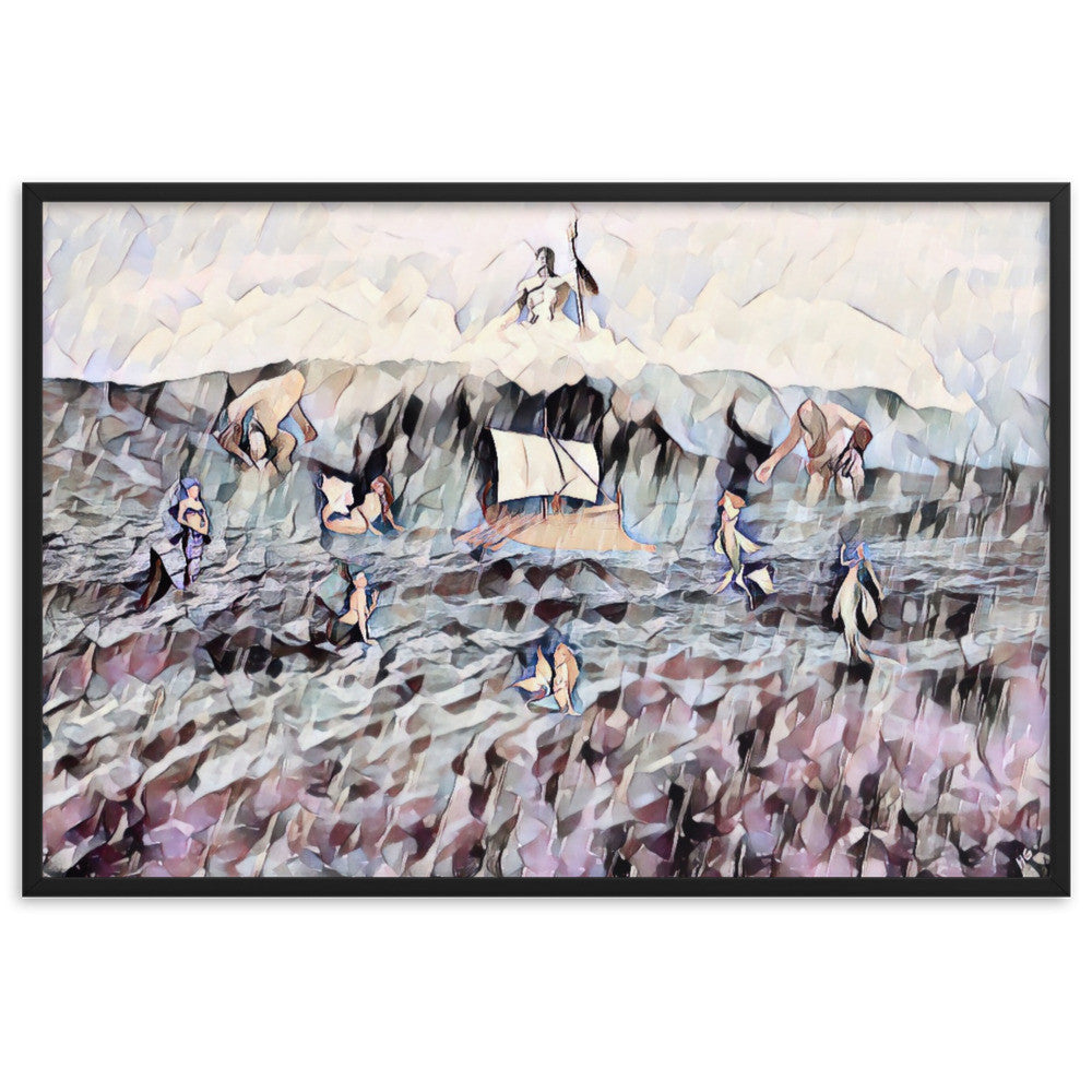 AS YOU SET OUT FOR ITHACA Superior Framed Poster