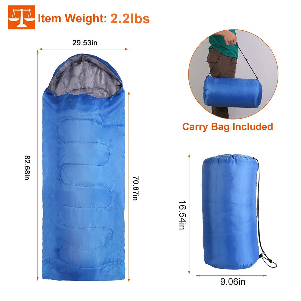 3-4 Person Pop Up Tents Windproof Instant Tent for Camping Hiking with Sleep Bag